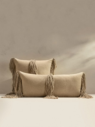 Fringe Linen Pillow | Banana Republic (US)
