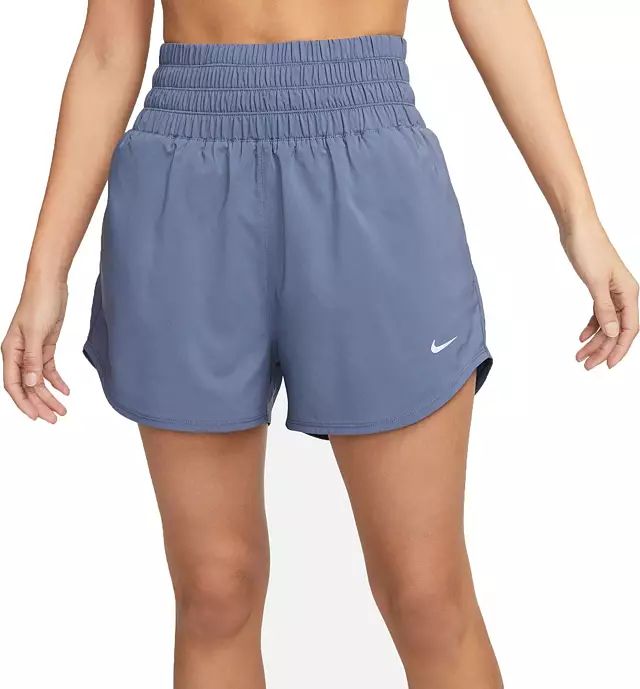 Nike One Women's Dri-FIT Ultra High-Waisted 3" Brief-Lined Shorts | Dick's Sporting Goods