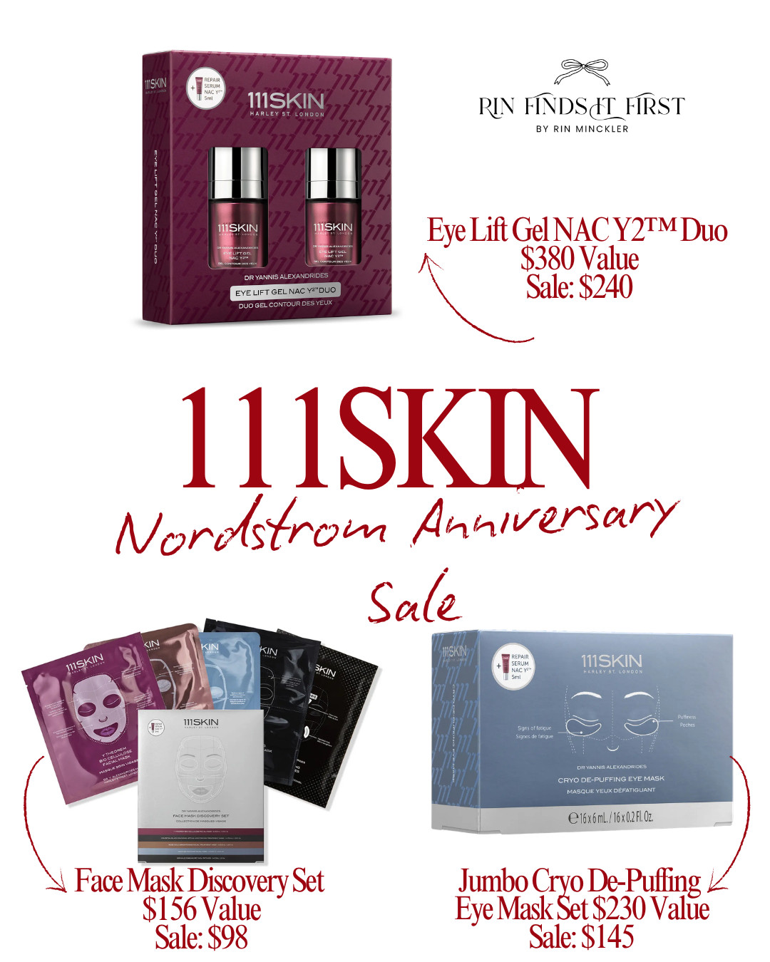 3 111SKIN sets that you need at Nordstrom Anniversary Sale! 

 #LTKmomlife #LTKSaleAlert #LTKBeauty