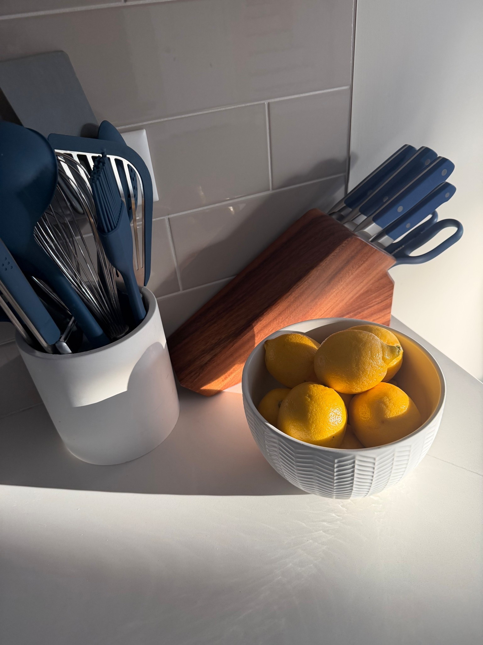 We went “all in” with the Misen kitchen set when we moved into our new home. We chose the Classic  Blue for our block of knives and cooking accessories. It matches our blue kitchen island and we are so happy with it. It’s definitely an investment in the full set and totally worth it to have high quality knives and accessories when cooking. 

#LTKmomlife #LTKfoodie #LTKHome