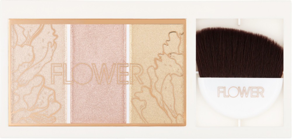FLOWER Beauty Shimmer & Strobe Highlighting Palette | Ulta Beauty | Ulta