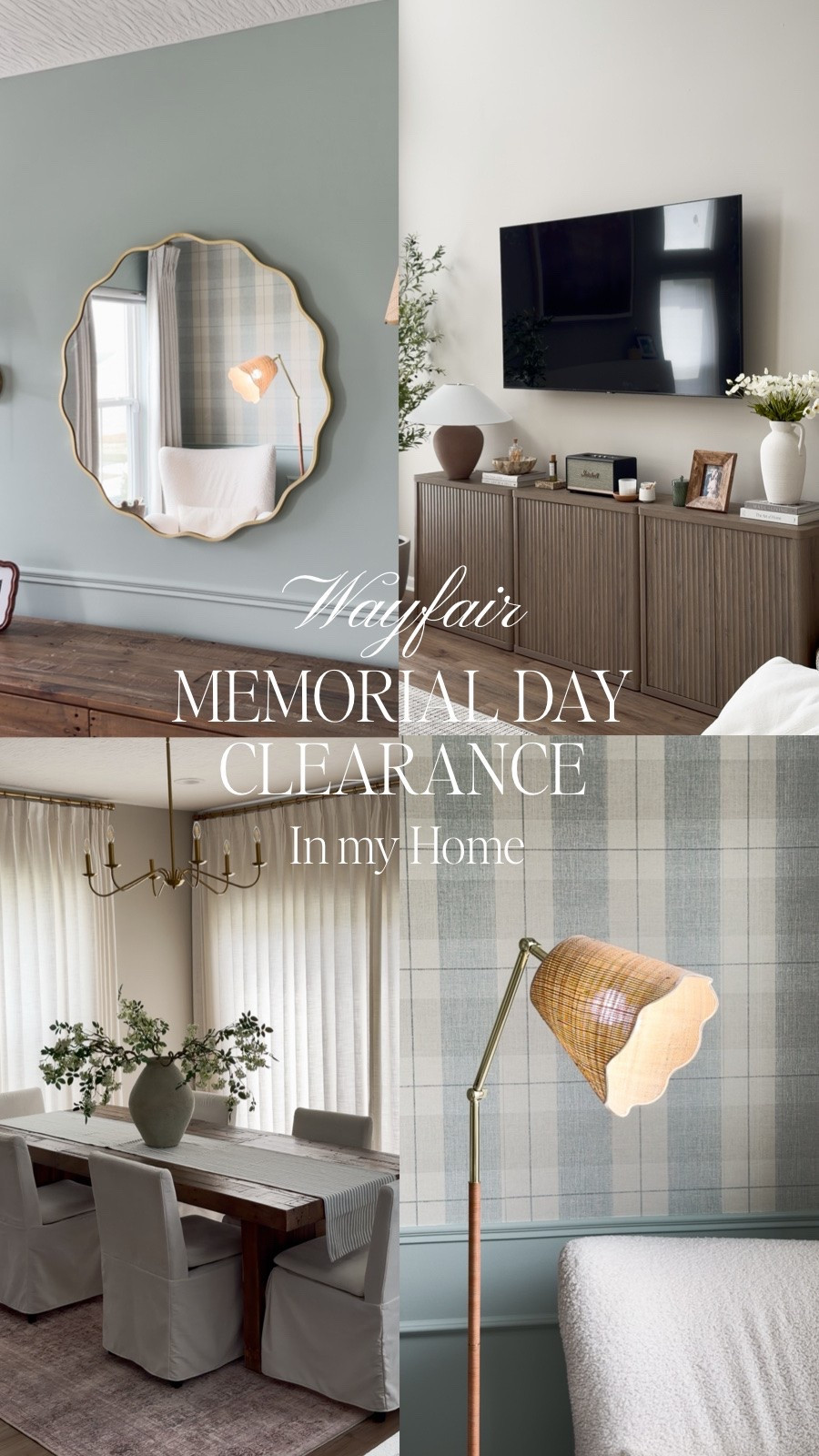 #ad @Wayfair  Memorial Day Clearance In My Home 🤍
Wayfair is having their annual Memorial Day Clearance with deals up to 70% off and Fast and Free Shipping over $35 🤍 
.
Wayfair finds, LTK finds, LTK home, home finds, patio finds, outdoor furniture, outdoor home finds, designer furniture for less
.
#wayfair #WayfairPartner #homefinds #liketkit

#LTKSaleAlert #LTKHome