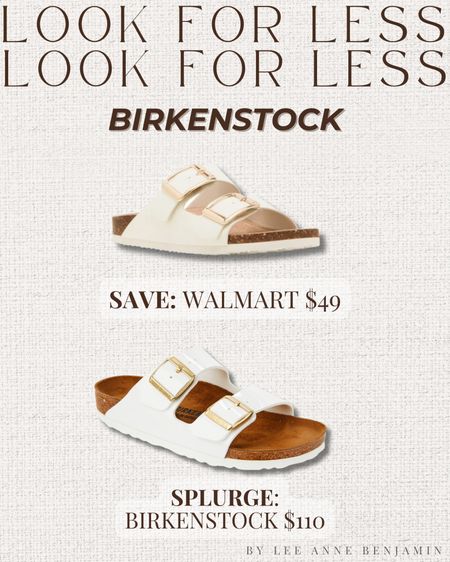 Birkenstock look for less sandals from Walmart !

#LTKFindsUnder50 #LTKSaleAlert #LTKShoeCrush
