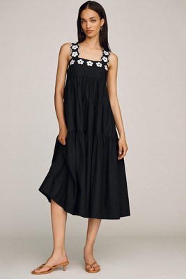 The Helena Embroidered Dress | Anthropologie (US)