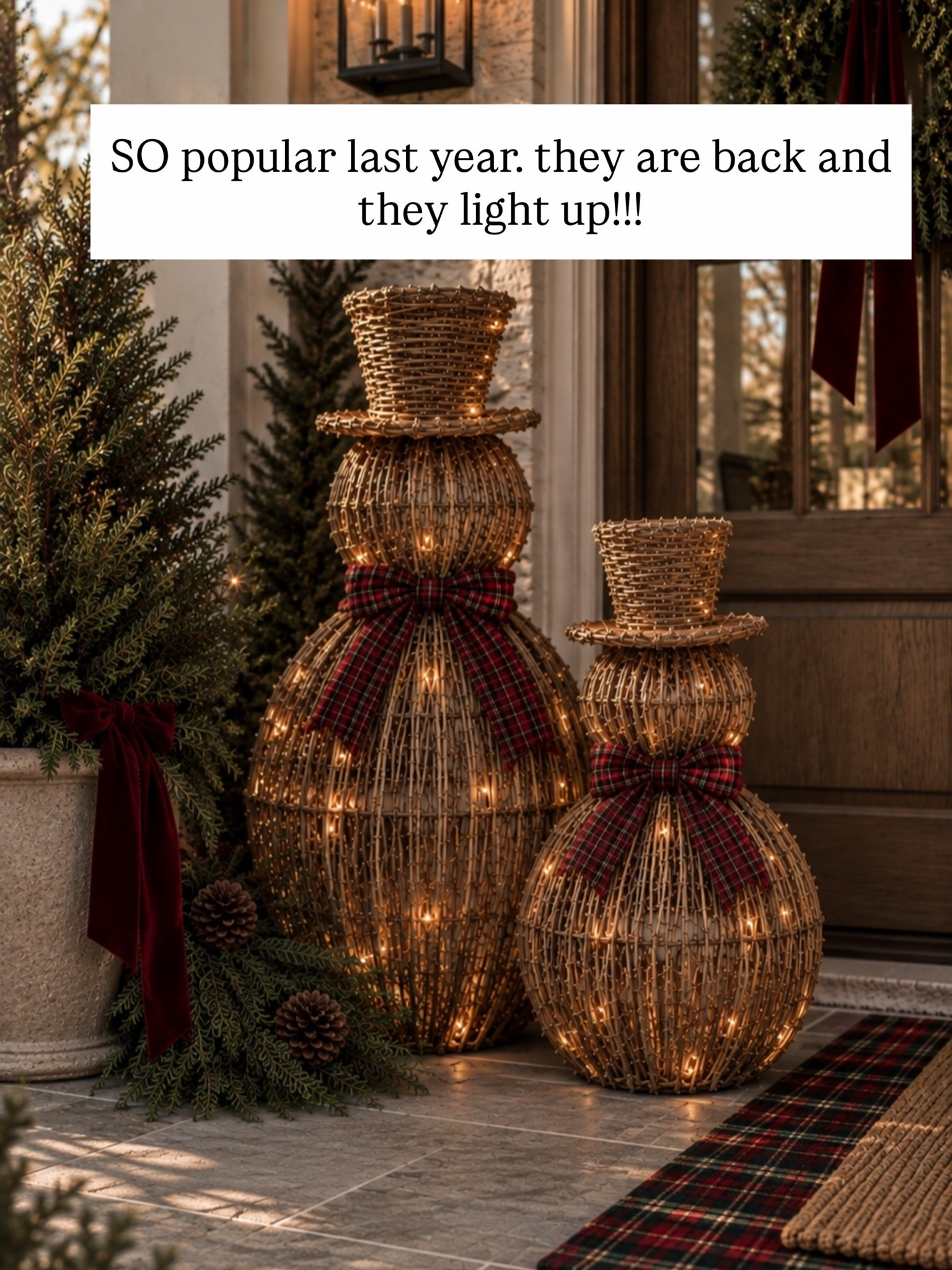 adorable viral light up snowmen are back. holiday 

amazon home, walmart home, walmart fashion, amazon home, amazon roundup, amazon finds, walmart finds, walmart home, affordable home, amber interiors, studio mcgee, home roundup

#LTKSeasonal