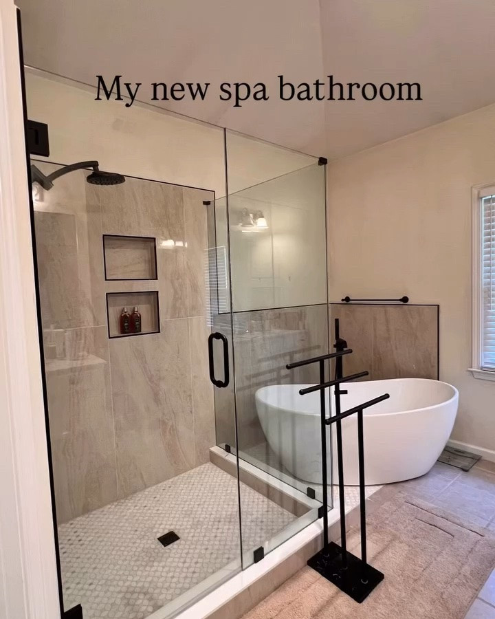 My spa bathroom is done. Now I can start decorating and adding the essentials to it. I found this T 3 tier towel rack on Amazon. It comes in chrome and gold also. I think it’s modern and very aesthetic pleasing. Easy to assemble and it holds up to 6 towels.

#LTKHome