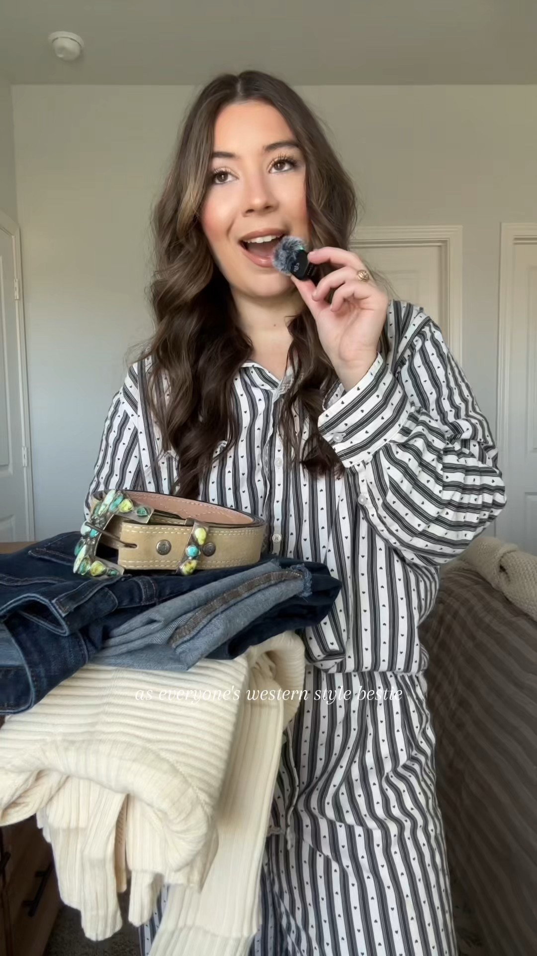 how to style a western casual outfit 🤎 

size large in sweater (wanted a roomy fit), 8x32 in jeans. jeans linked are exact style, similar color.

#LTKStyleTip #LTKootd #LTKHoliday

#LTKStyleTip #LTKootd #LTKgrwm