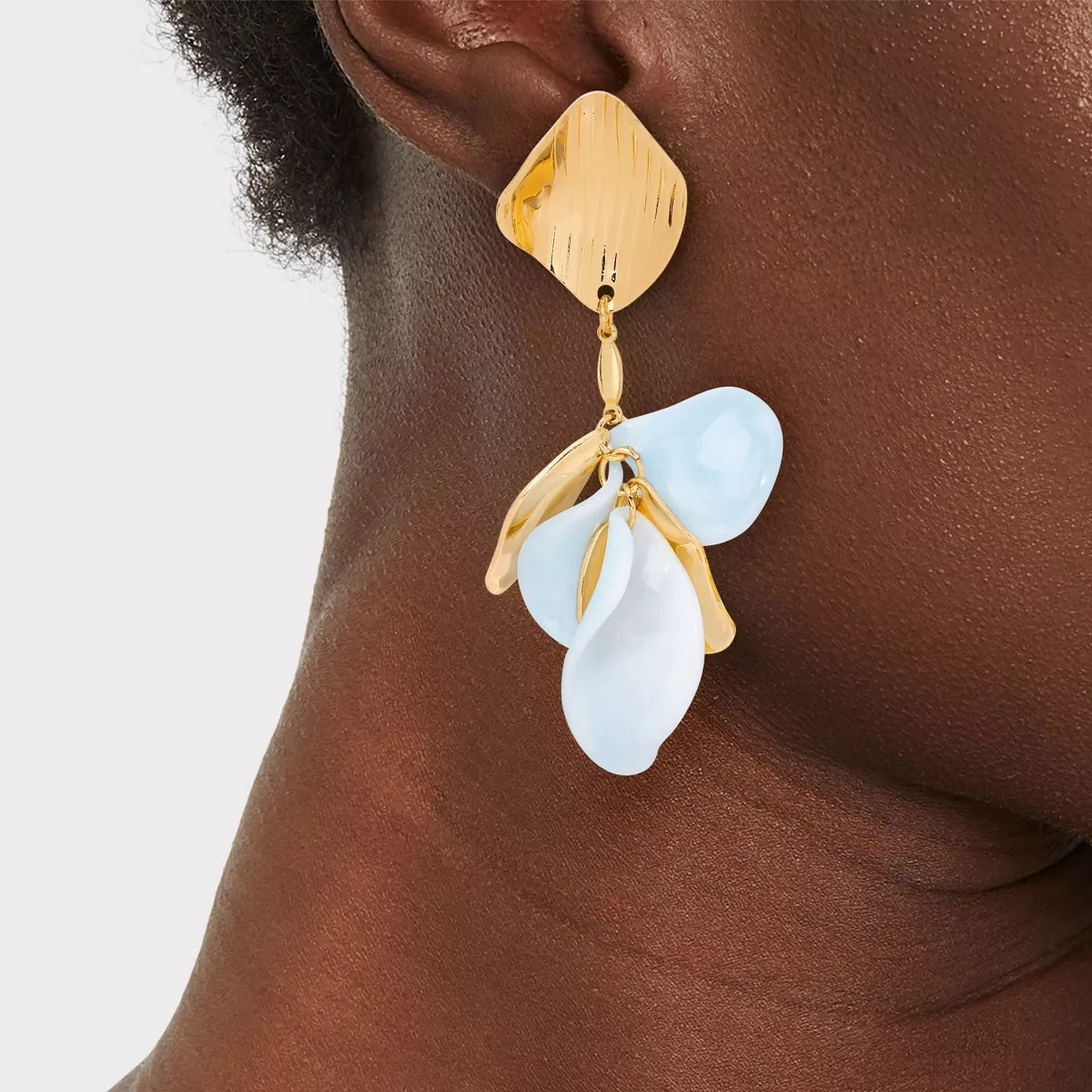 Linear Petal Earrings - A New Day™ | Target