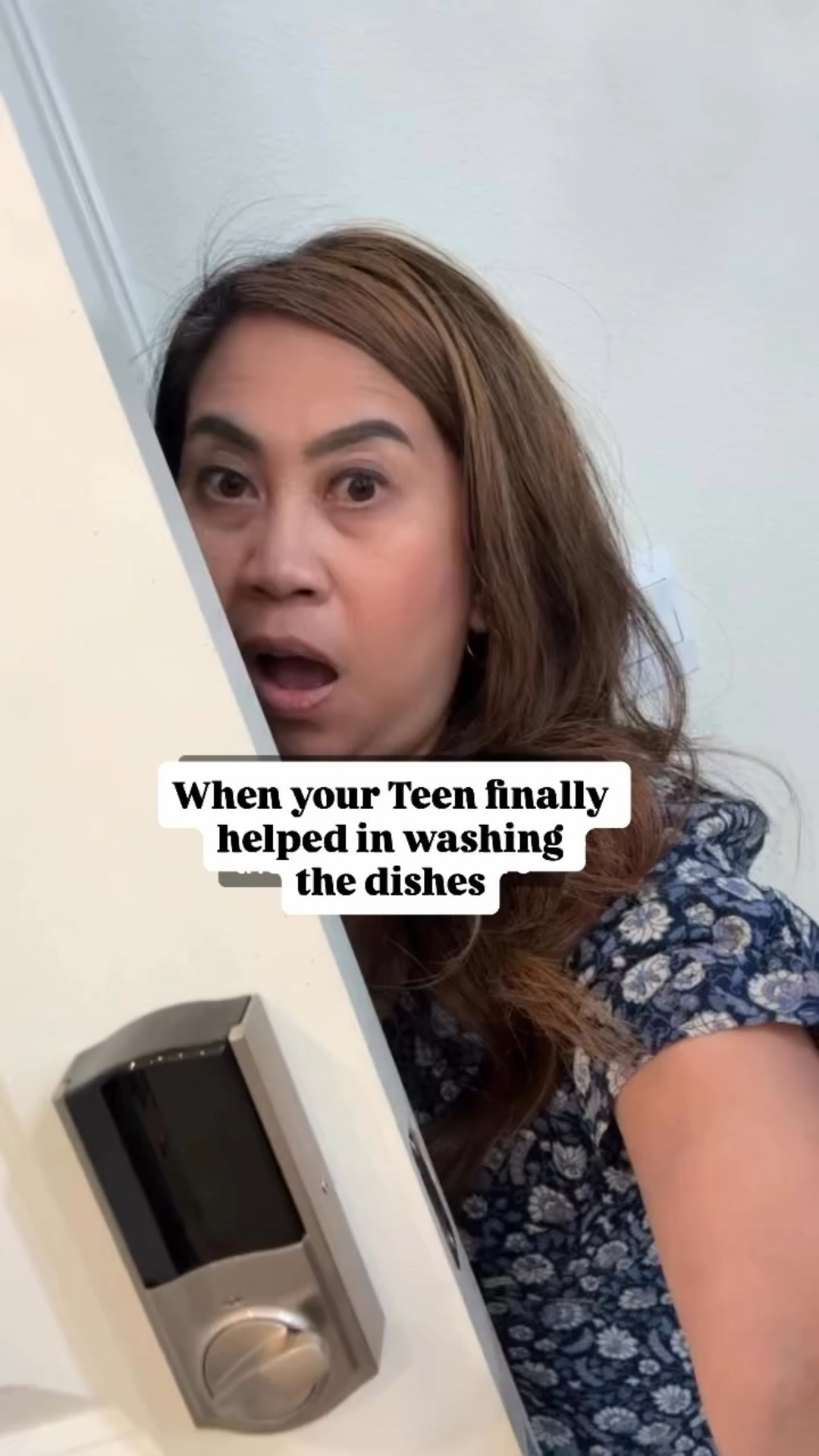 What a miracle! Am I dreaming? 

•
#teensbelike #funnymom #mumcomedy #momedy
#lifewithteens #relatablereel #momhumour