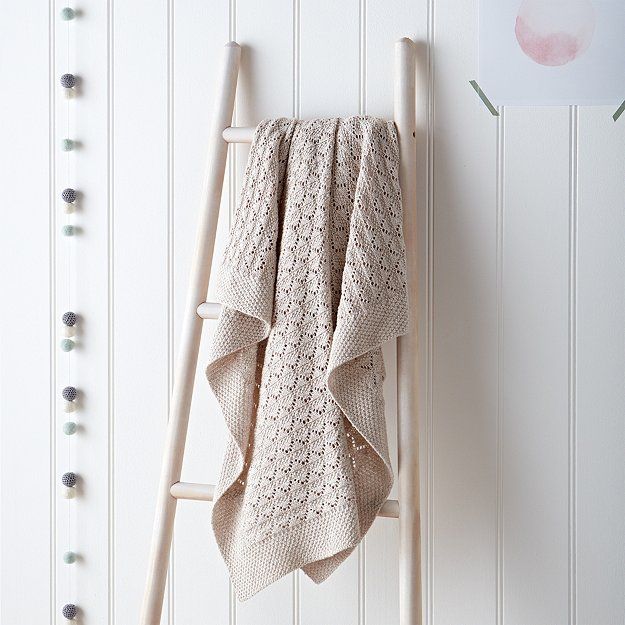 Heirloom Natural Baby Blanket | Blankets | The White Company | The White Company (UK)