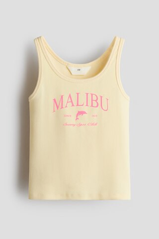 Printed Cotton Tank Top | H&M (US + CA)