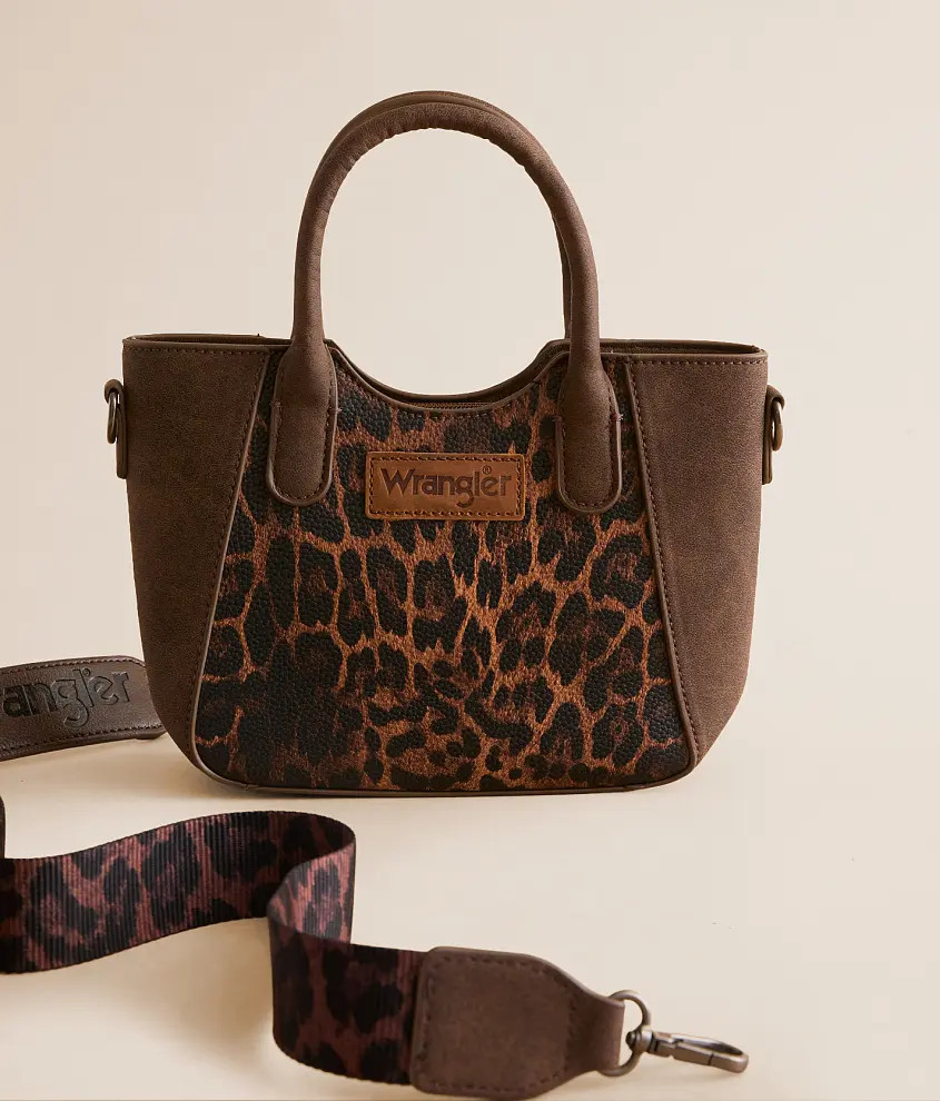 Structured Leopard Purse | Buckle