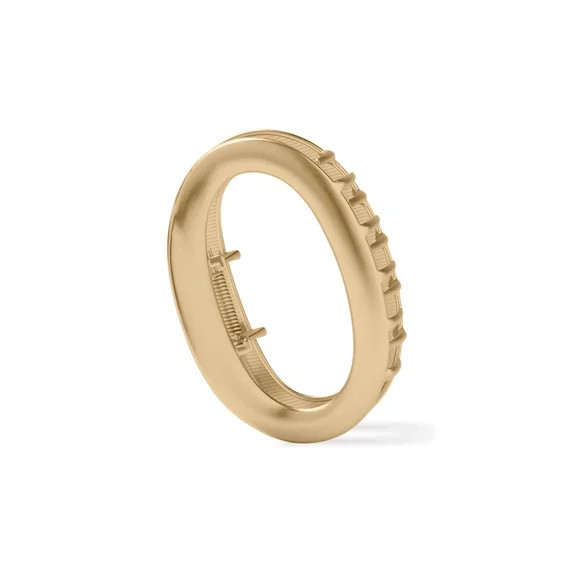 The Hair Edit Contour Oval Claw Clip, Gilded Gold | Walmart (US)