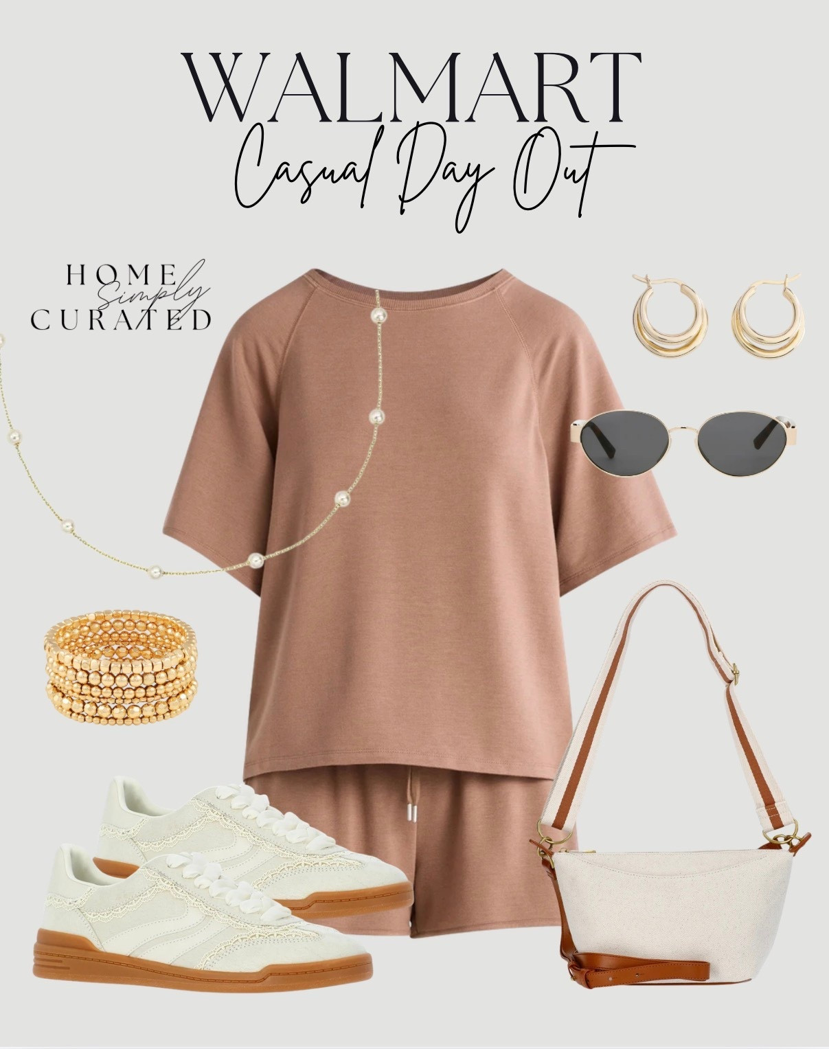 Shop this casual mom look for running errands or on the go!! 


casual and comfy, Walmart style, outfit idea, style guide, gold jewelry, sunglasses, matching set, neutral style, neutral sneakers 

#LTKdayinmylife #LTKSeasonal #LTKmomlife