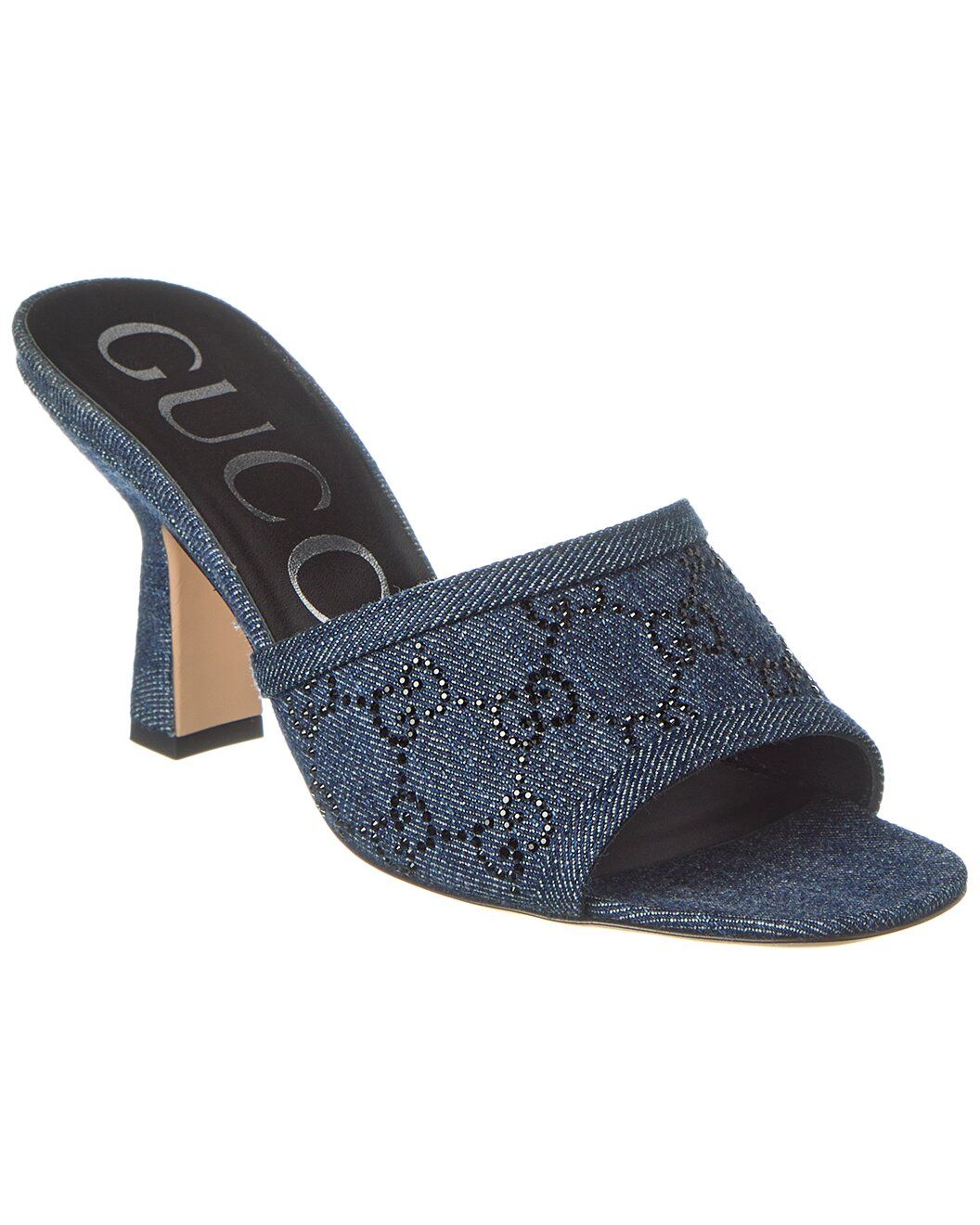 GG Denim Sandal | Gilt & Gilt City