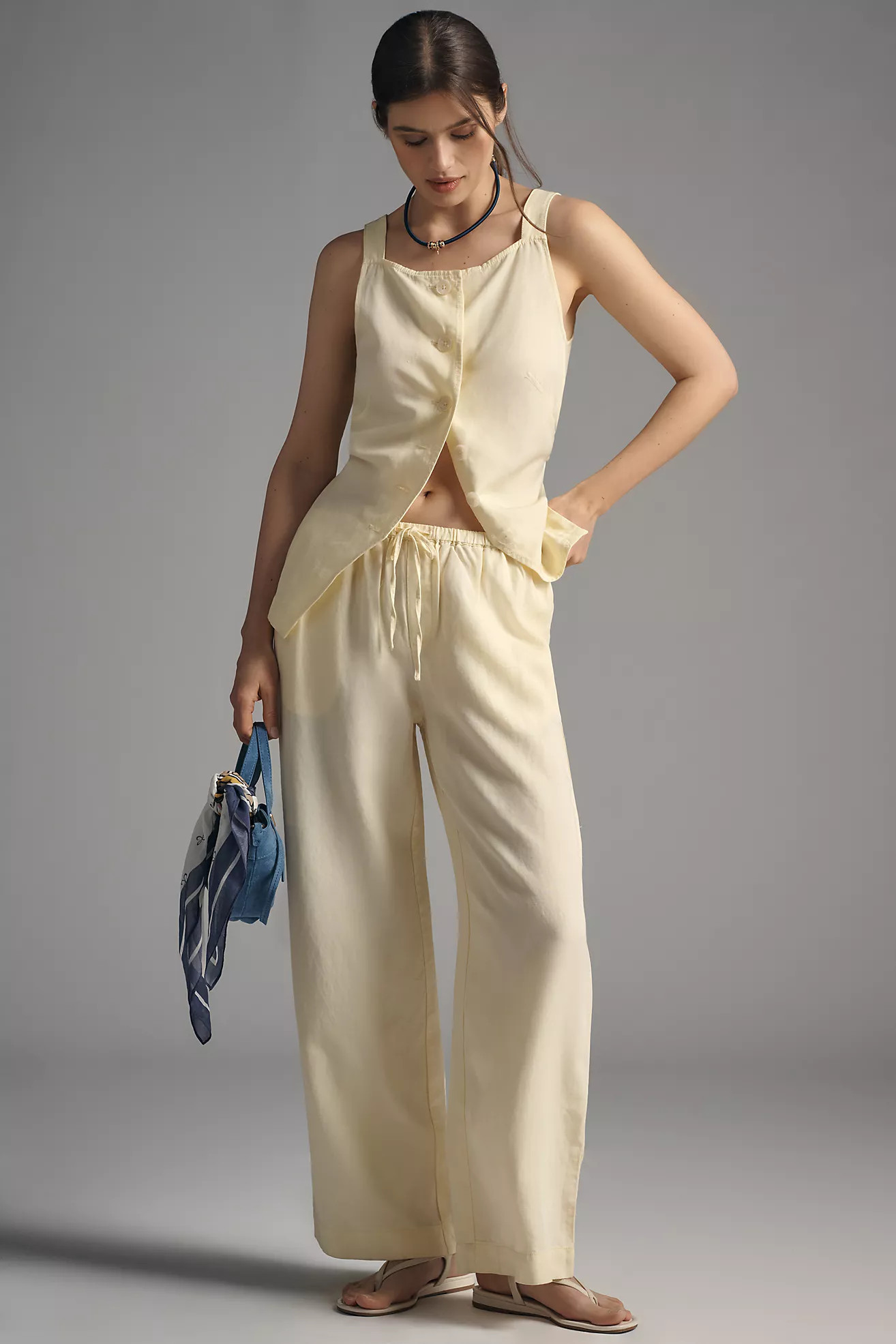 Maeve Modern Marseille Pants | Anthropologie (US)