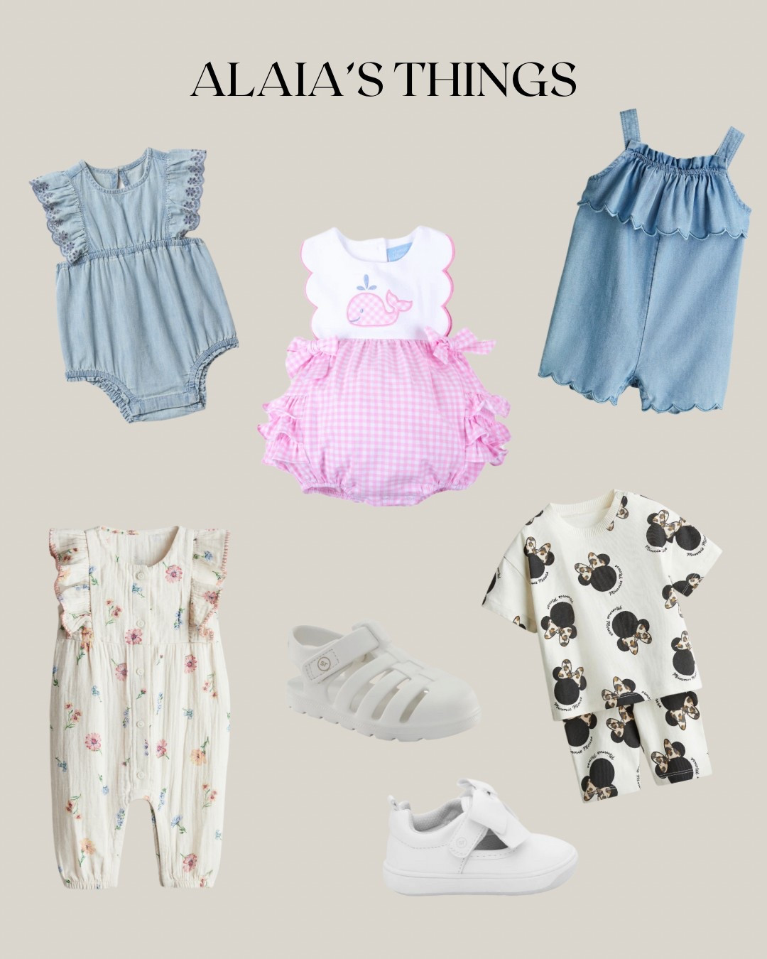 Spring/summer outfits I got for Alaia 😍

#LTKFamily #LTKSeasonal #LTKBaby