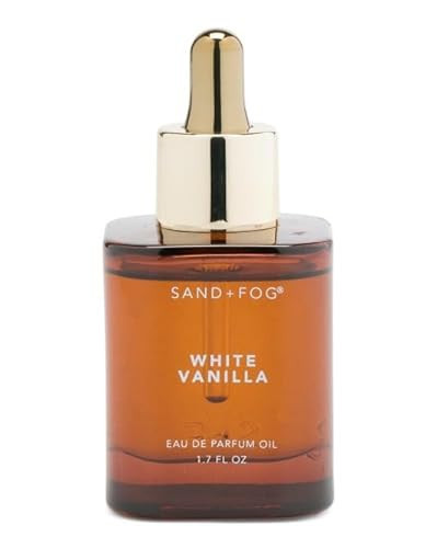 Sand + Fog White Vanilla Perfume Oil, Eau De Parfum, 1.69 fl oz / 50ml | Amazon (US)