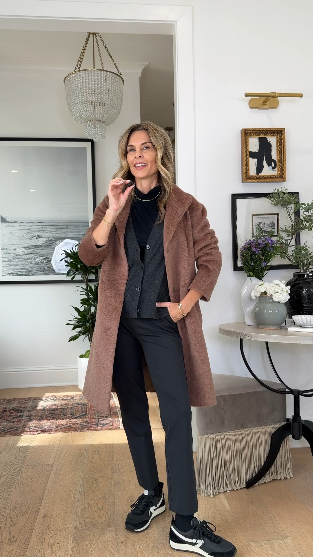 Proof you don’t have to spend a ton to buy high quality pieces! I’m 5’6’’.

-This alpaca-wool coat was an immediate yes! Wearing size XS
-Love an all black look! My cardigan is another look for less I’m very impressed with. Cardigan is a S, and pants ran TTS.
-All ivory always looks so chic. Cable knit cardigan is a S. Ivory pant is TTS.
-Mocha brown tones with a look for less cashmere structured cardigan and brown jeans that are selling quickly. I’m wearing XS, if you want a longer sleeve length size up. Brown jeans I’m wearing a 30 inch length, and I size up one size.

#QuincePartner @onequince

#LTKOver40 #LTKootd #LTKSeasonal