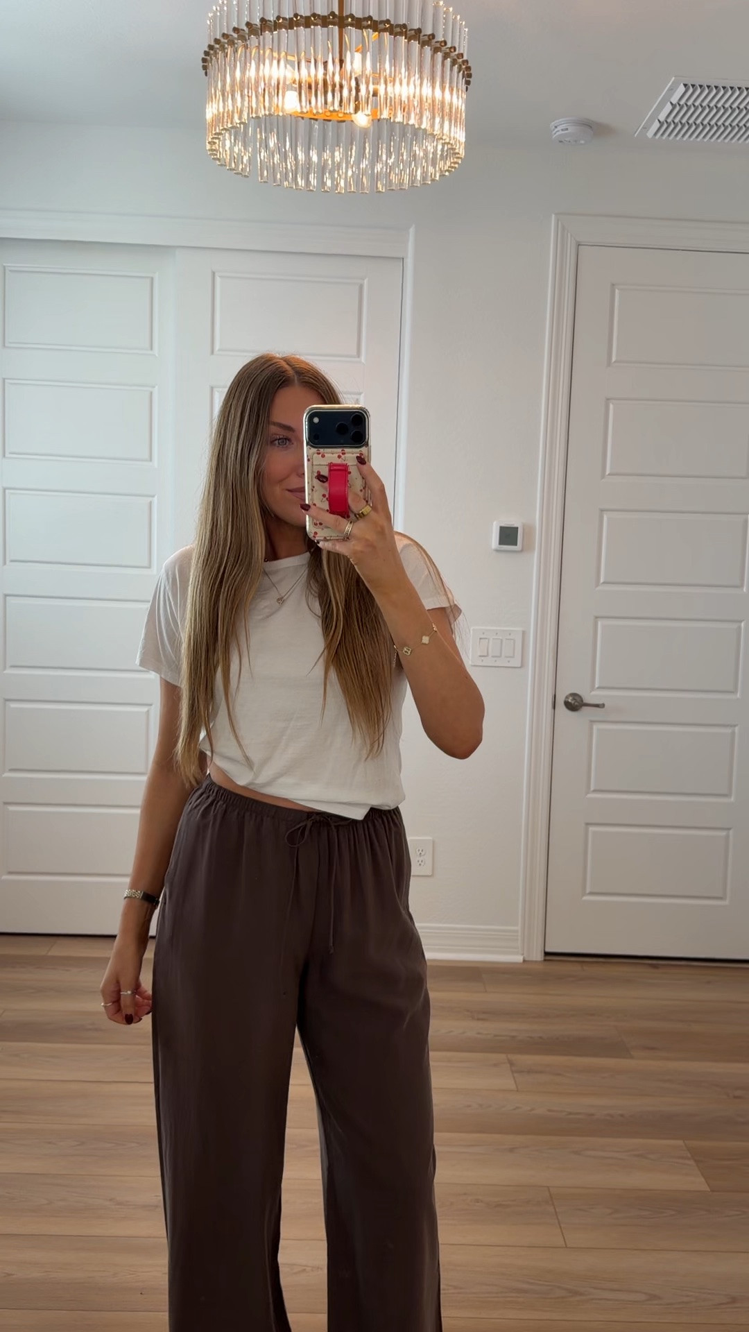 Abercrombie new arrivals & 20% off sale! I sized up to a medium in the pants and got the long length. Wearing a medium in the tee too

#LTKootd #LTKgrwm #LTKSaleAlert