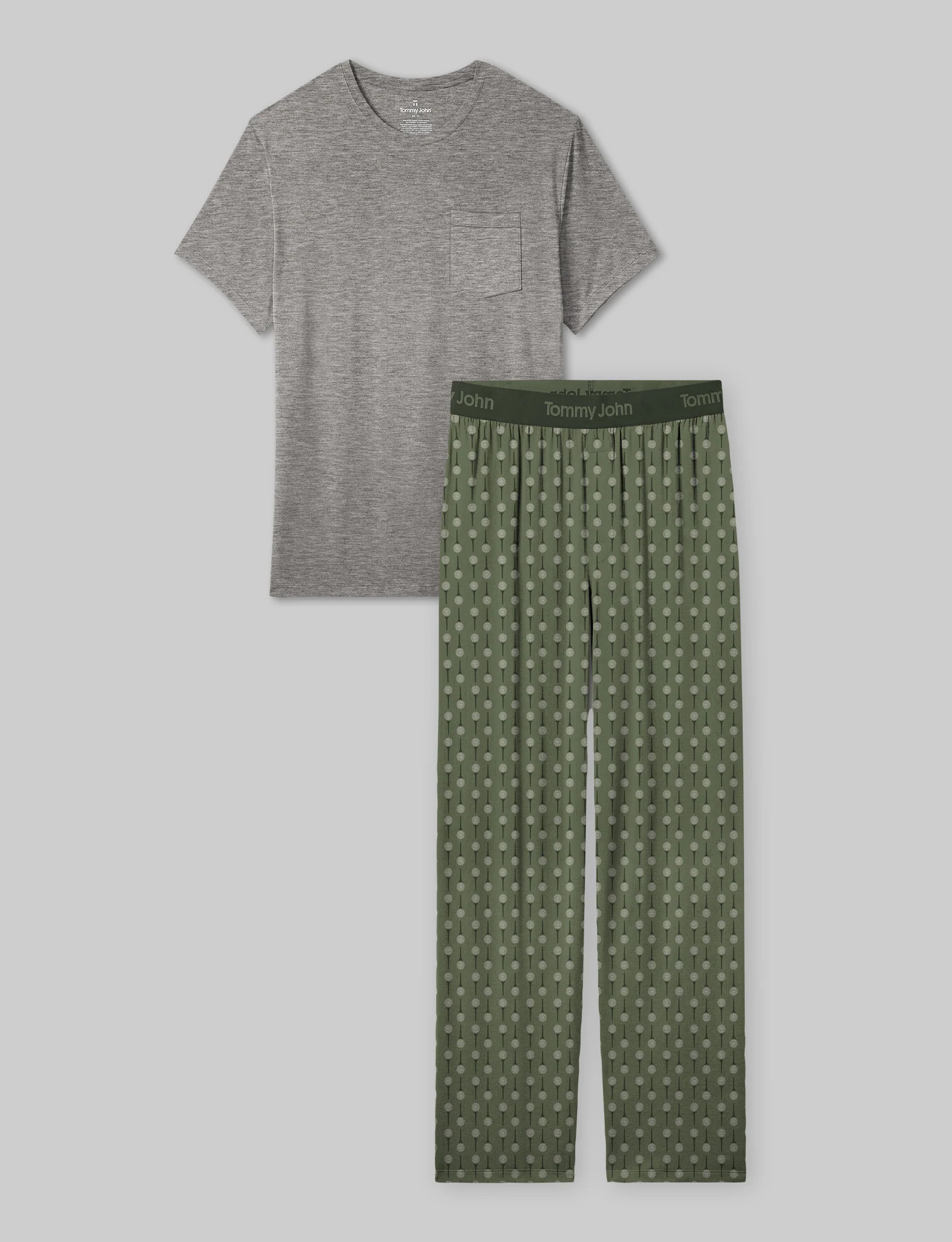 Second Skin Sleep Pocket Tee & Pant Set | Tommy John