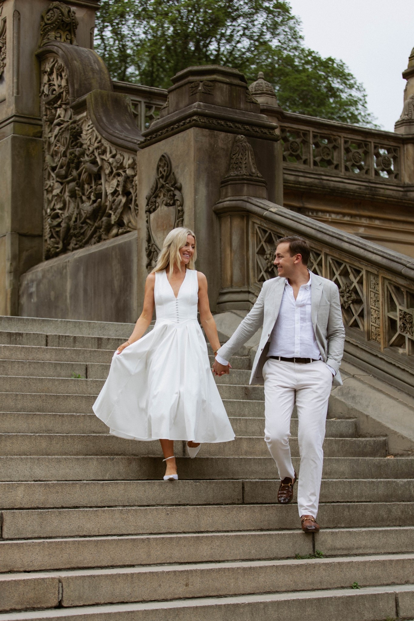 Little white dresses perfect for an engagement shoot in NYC! 

#LTKWedding #LTKParties #LTKSeasonal