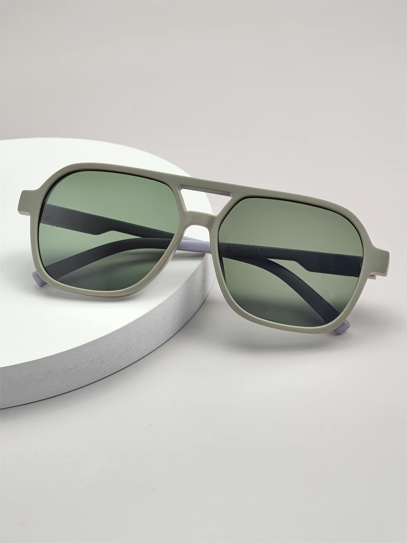 1pc Men's Pc Geometric Decor Fashion Glasses | SHEIN