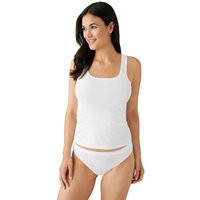 Understated Cotton Tank White S | Wacoal