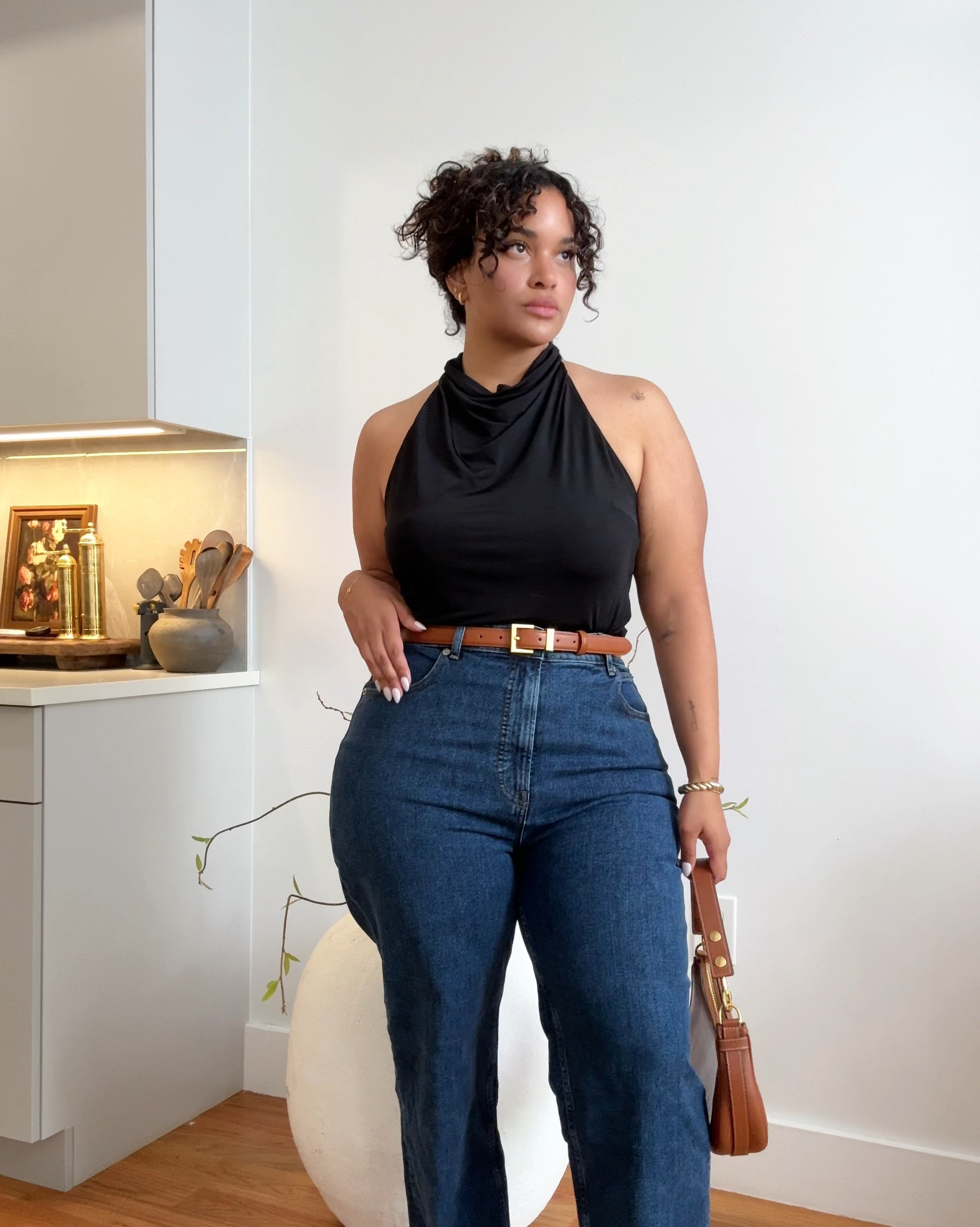 When you find a good pair of curvy jeans ❤️ These are a size 33 and wearing an xl on top!

#LTKStyleTip #LTKPlusSize