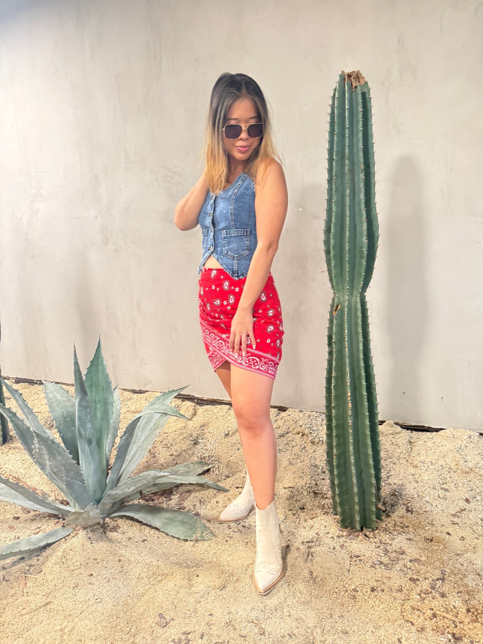 Country outfit
Amazon vest - small
Skirt- medium - For preorder 

#LTKootd #LTKFestival #LTKSeasonal