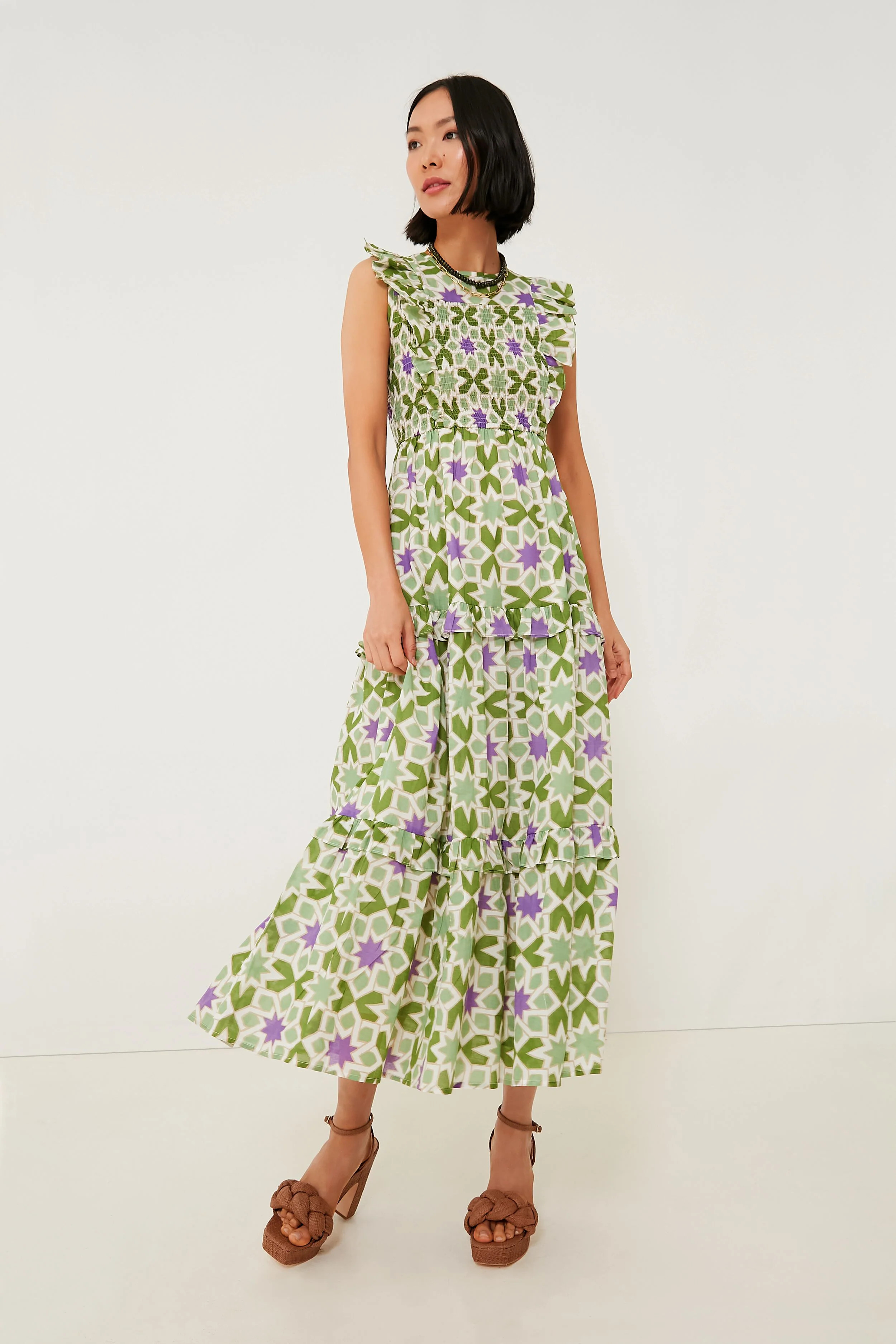 Jade Iris Dress 
                Banjanan | Tuckernuck (US)