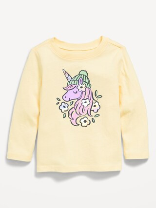 Long-Sleeve Graphic T-Shirt for Toddler Girls | Old Navy (US)