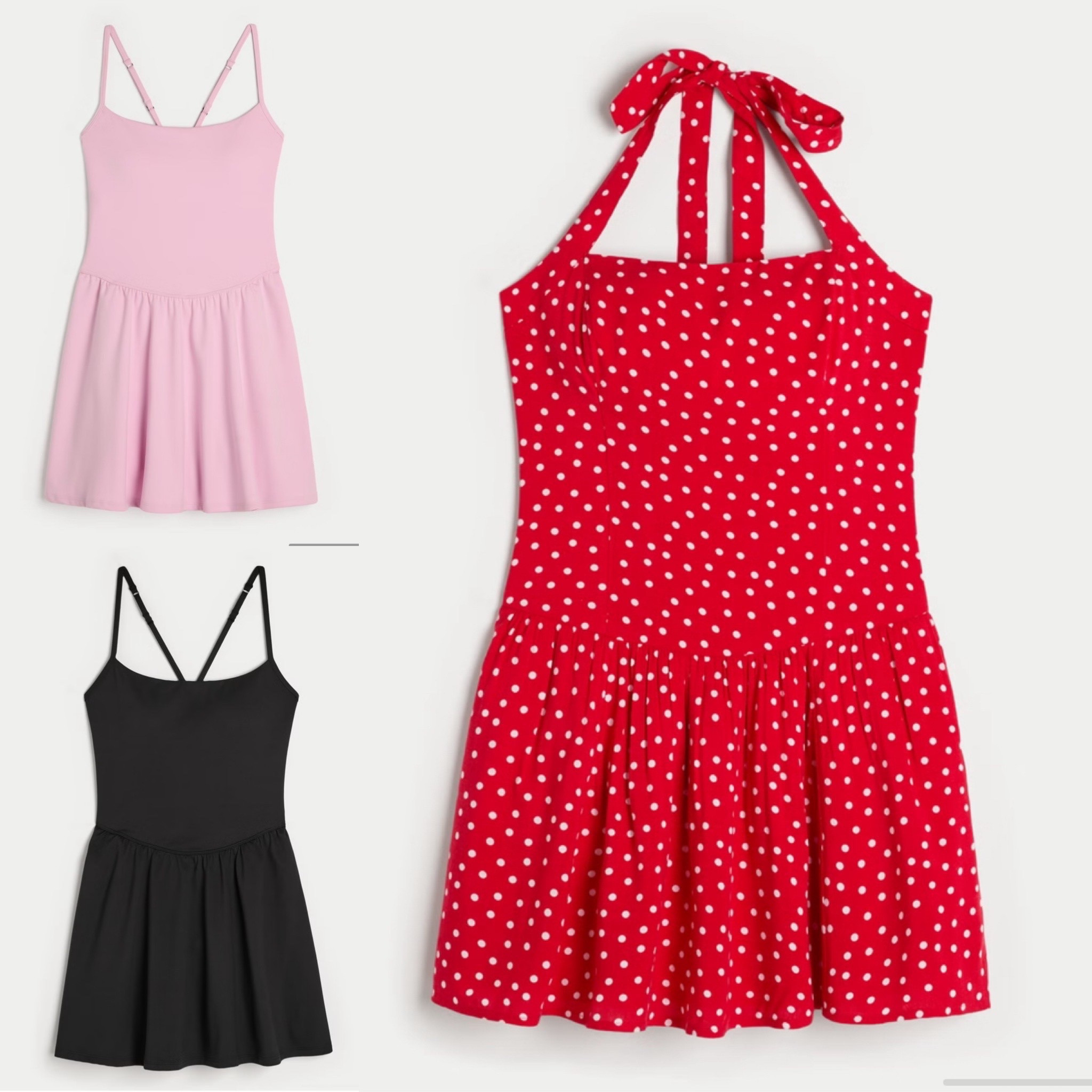 Cute dresses with built in shorts for Disney! Just add some ears and Mickey socks. 