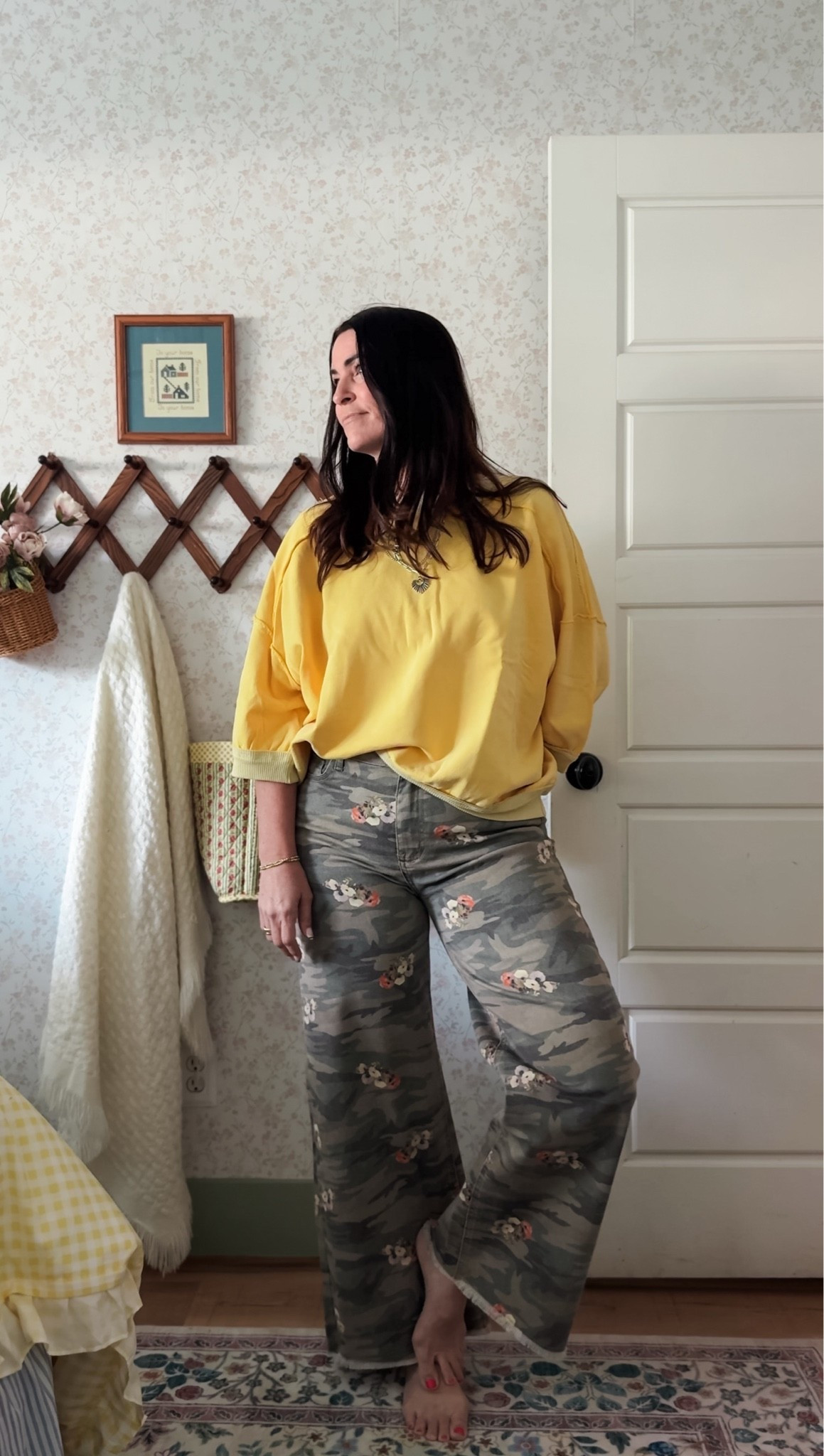 The Sunlit Shore Top paired with the Fight for Flower Pants is colorful, flowy + full of personality. An easy free-spirited look for transitioning into fall! ☀️🍂✨ 

🤍code LOLLYJANEBLOG saves 20%

#LTKSeasonal #LTKOver40 #LTKootd