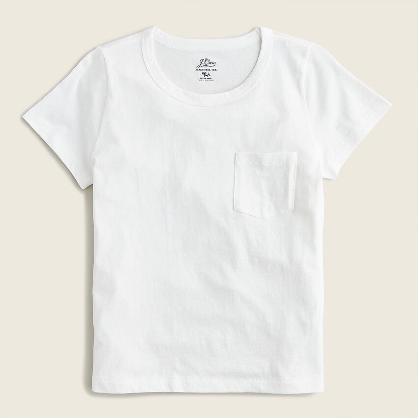 Essential fitted pocket T-shirt | J.Crew US