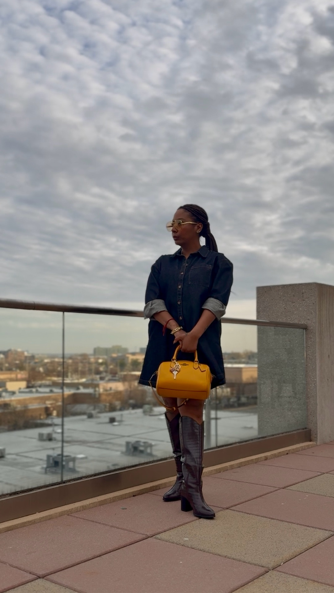Envisioning a beautiful spring! Until then, a perfect denim dress from Old Navy and boots from @Target will hold it down!

#LTKdayinmylife #LTKgrwm #LTKootd