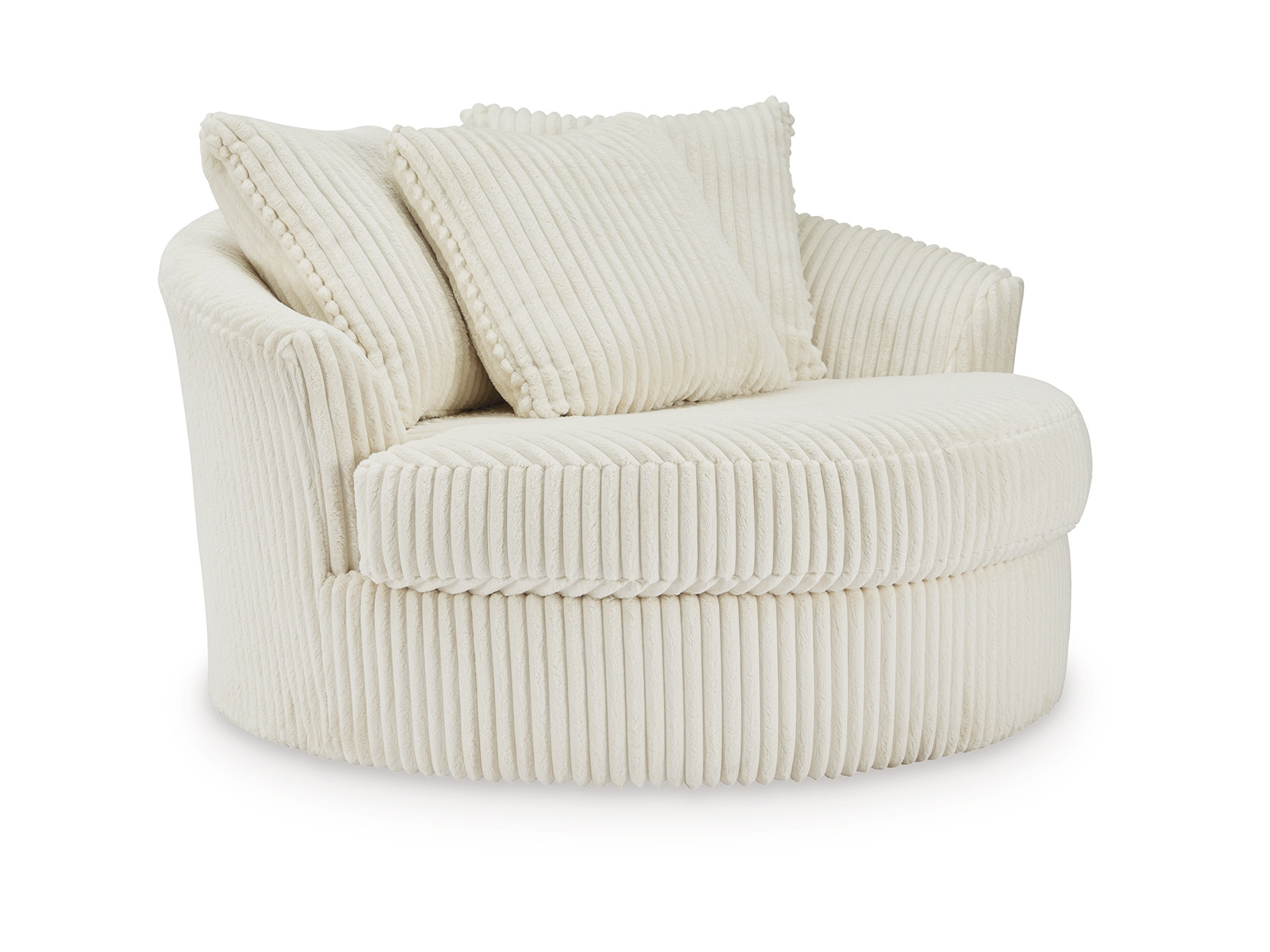 Lindyn Oversized Swivel Accent Chair | Ashley