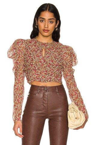 Ruched Ditsy Floral Top
                    
                    Bardot | Revolve Clothing (Global)