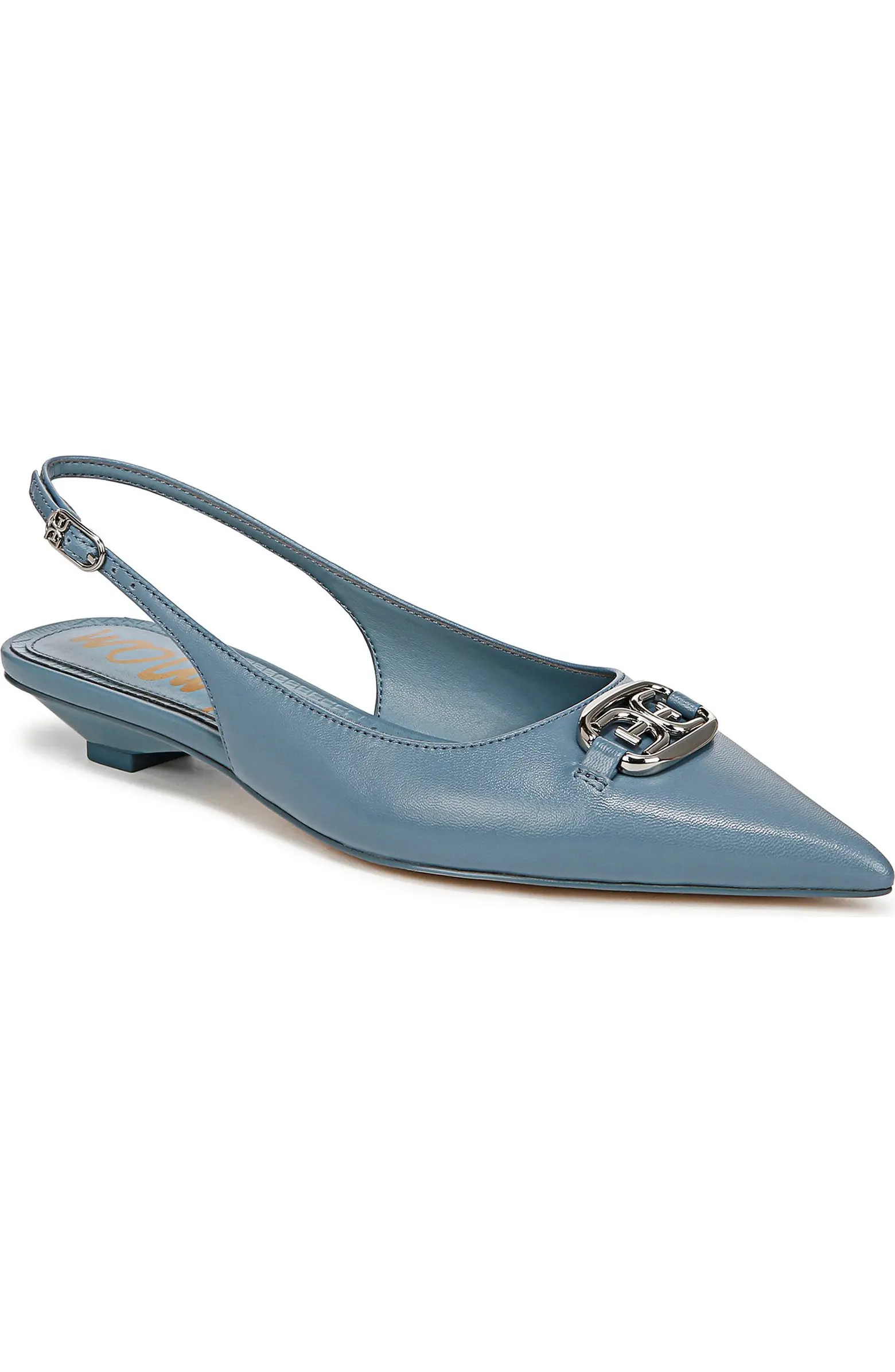 Aggie Pointed Toe Slingback Flat (Women) | Nordstrom