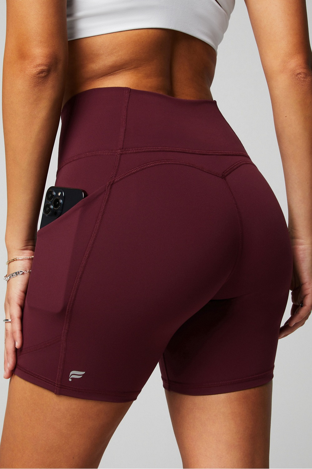 Oasis PureLuxe High-Waisted 6" Short | Fabletics - North America