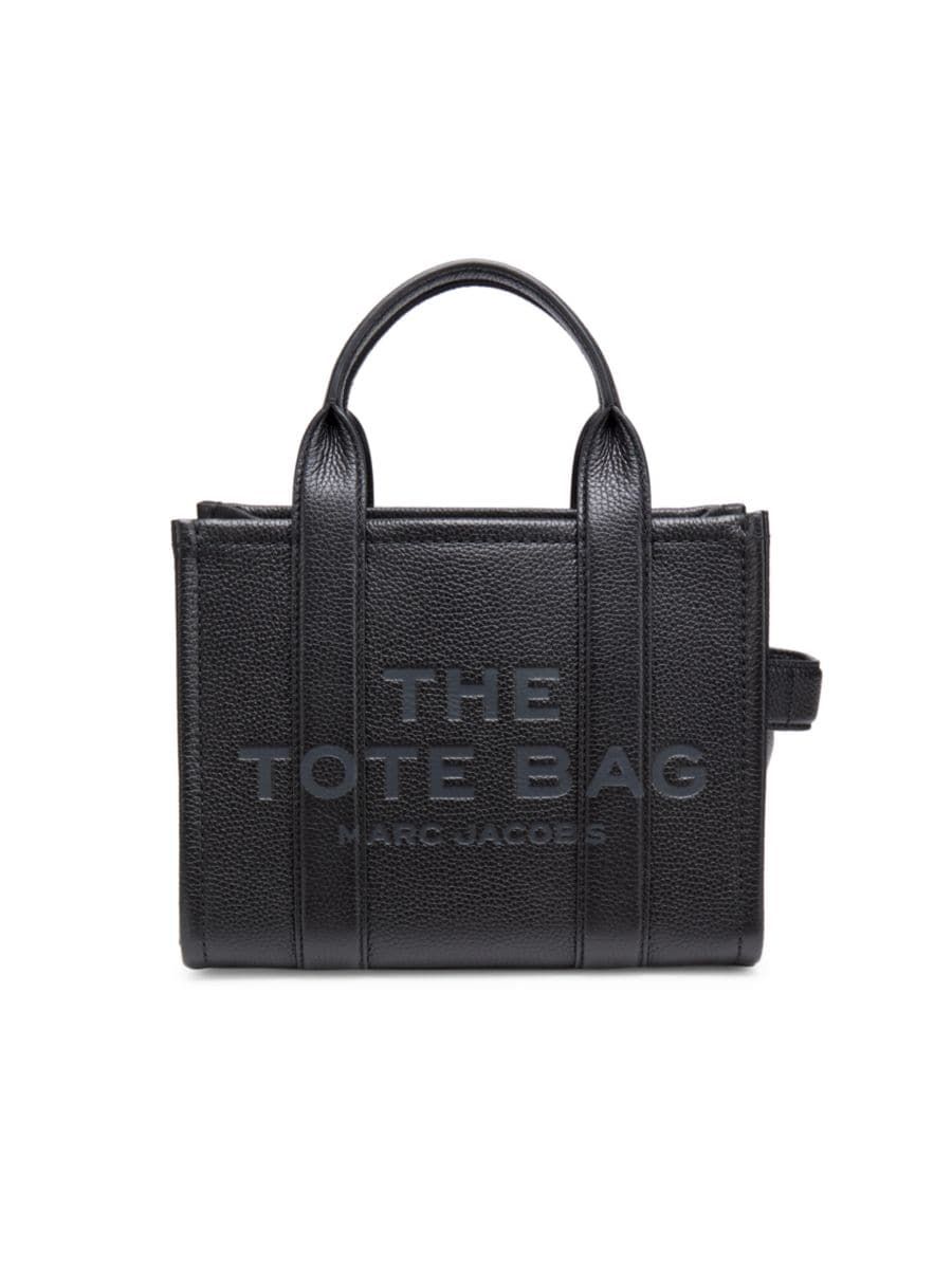 The Leather Small Tote | Saks Fifth Avenue