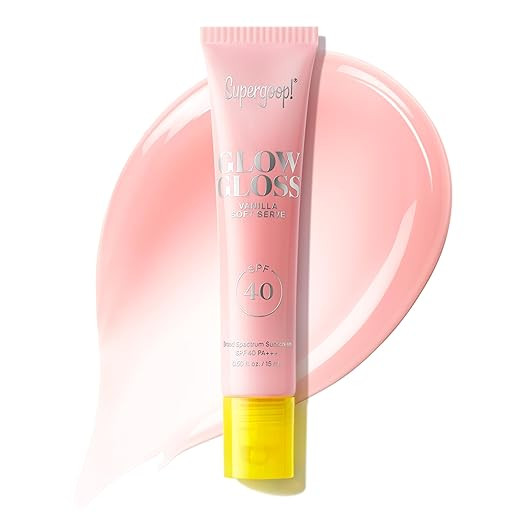 Supergoop! Glow Gloss SPF 40 Lip Balm - Broad Spectrum Protection with a Non-Sticky, High-Shine F... | Amazon (US)