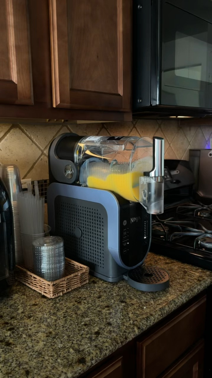 Who’s coming through for a slushy? Look, I am unstoppable at this point with all of these kitchen devices! 