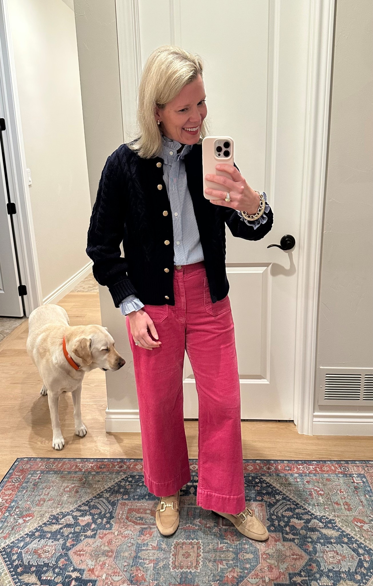 My pink Anthropologie pants are on sale again! I bought my regular size. They have so many fun colors to choose from. I have the jeans and regular pants and love them as well.  They would make a great gift!

#LTKGiftGuide #LTKHoliday #LTKSaleAlert
