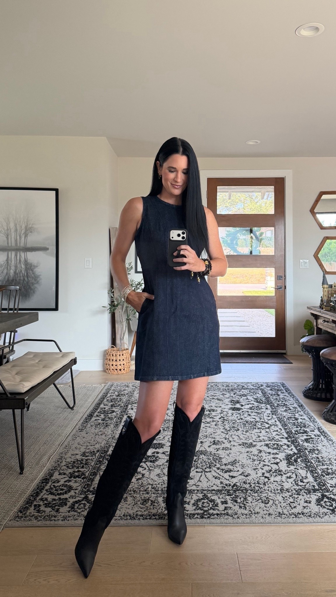 20% off sitewide! The most perfect little denim mini dress from @Spanx. I’m wearing a small.

#LTKSaleAlert #LTKTall #LTKOver40