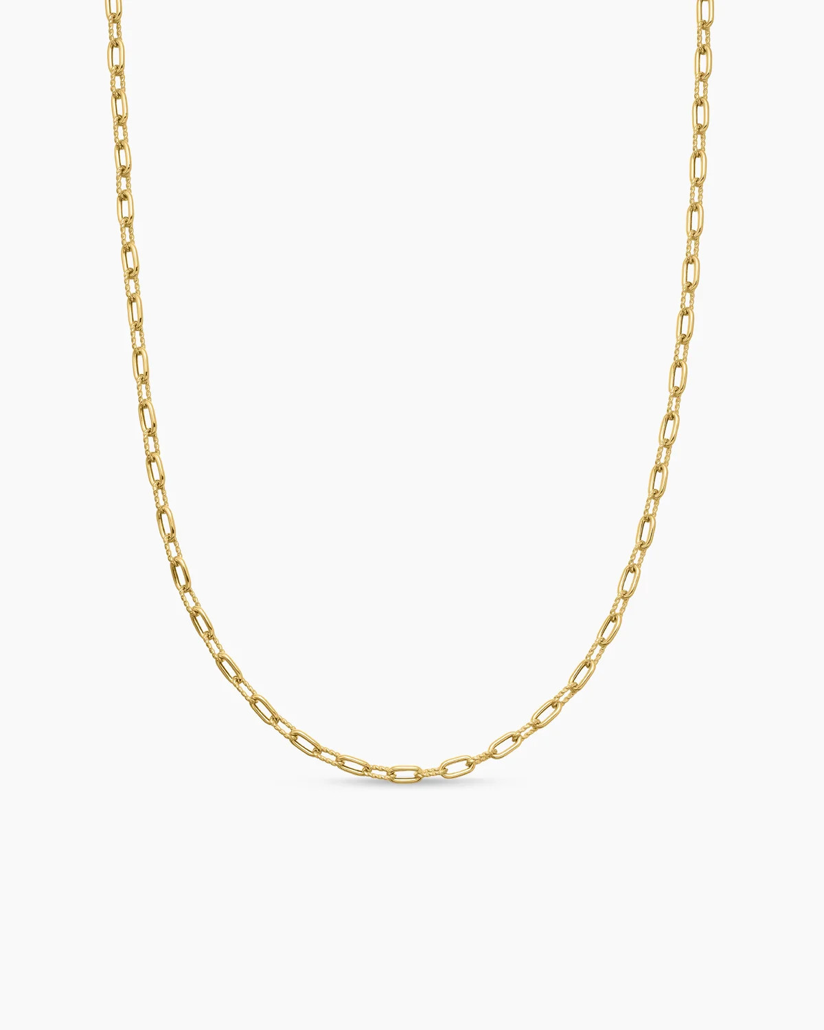 David Yurman | DY Madison Chain Necklace in 18K Yellow Gold, 3mm | David Yurman