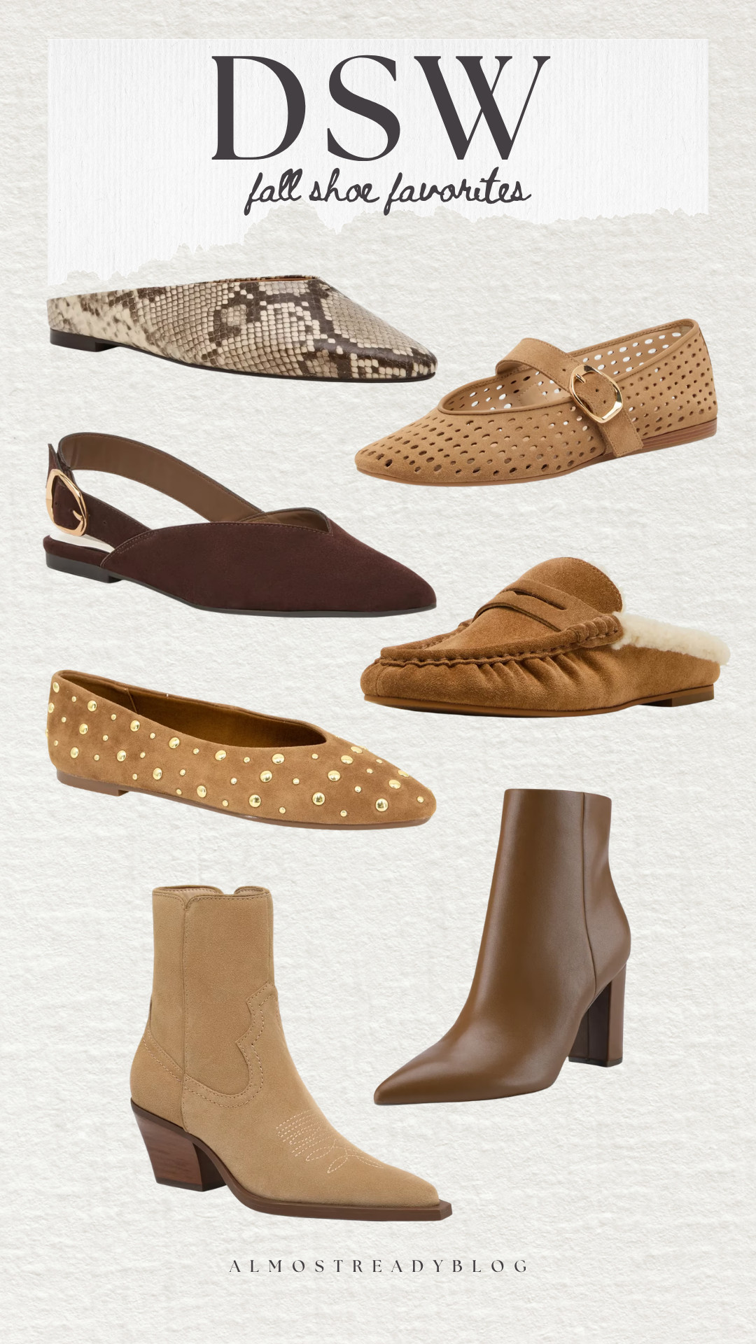 Some of my favorite DSW picks this season!

fall new arrivals, shoe crush, fall fashion, boots, ballet flats, mules, sandals, dolce vita, steve madden, amanda west, almost_readyblog 

 #LTKootd #LTKSeasonal