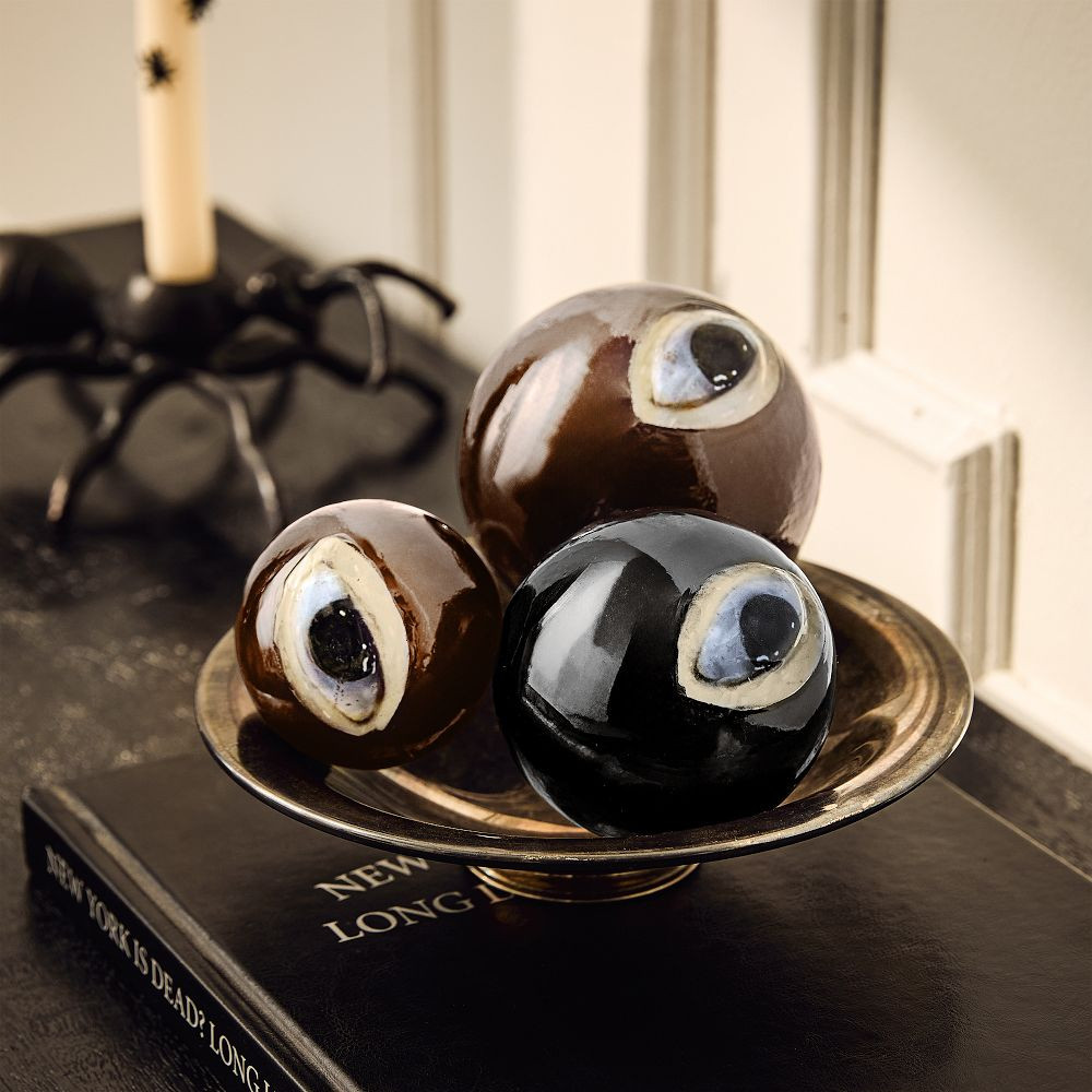 Halloween Frankenstein Eye Bowl Fill (Set of 3) | West Elm (US)