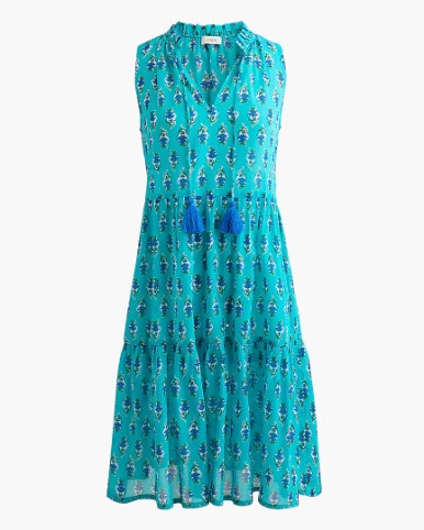 Blue block print swimsuit cover up dress 

#LTKSaleAlert #LTKSeasonal