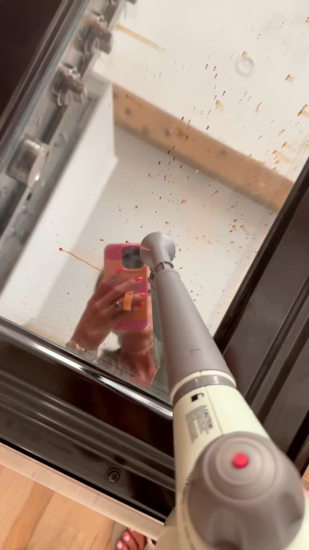 This steam cleaner works in everything, ovens, sinks, bathroom etc

#LTKHome